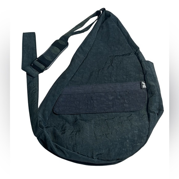 AMERIBAG Black Healthy Ergonomic Sling Backpack with Adjustable Strap - Picture 1 of 8